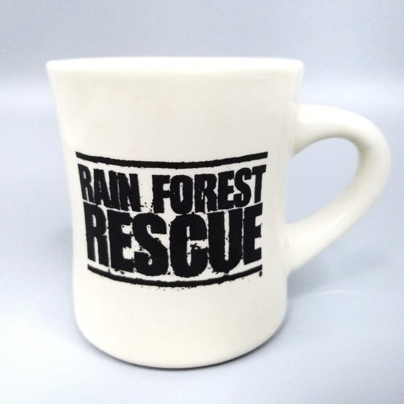 Unbranded Other - Rain Forest Rescue Ceramic Advertising Coffee Mug